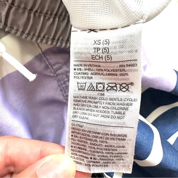 ⭐️ 5 for $25 Old Navy Swim Shorts with Pocket Navy Purple White Stripes XS (5) - Picture 7 of 7